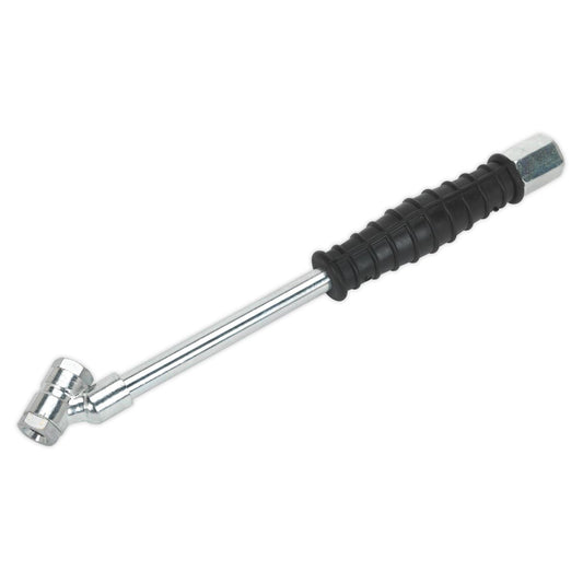 Sealey Connector Open Twin Push-On Type for Tyre Inflators 1/4"BSP SA37/C/O