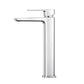Baridi High Basin Mixer Tap with Clicker Waste - Chrome DH394