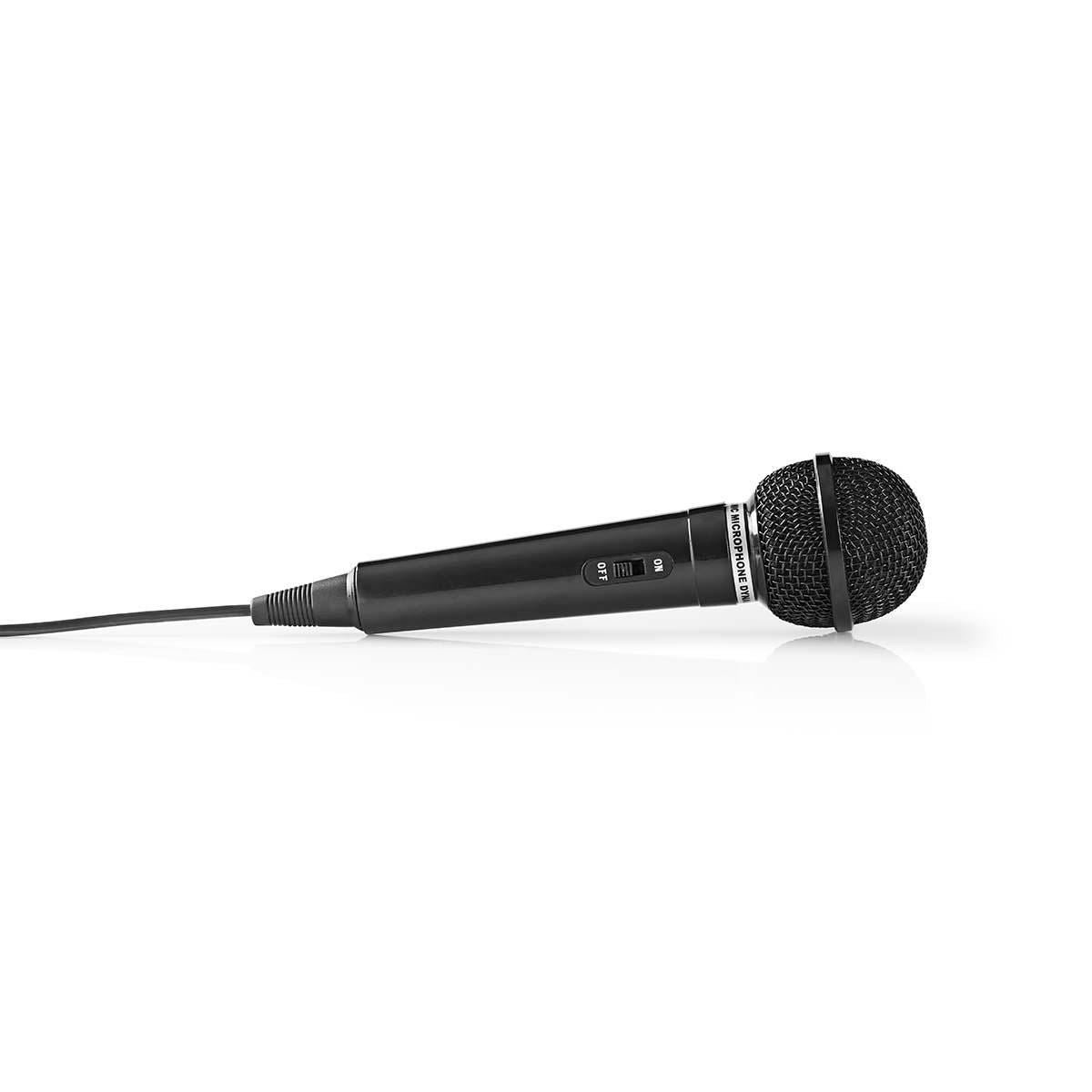 Nedis Wired Microphone -75dB +/-3dB Sensitivity 80 Hz to 12 kHz 5.0 m MPWD01BK