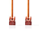 Nedis Cat 6 S/FTP Network Cable RJ45 Male to RJ45 Male 0.5m Orange - CCGP85221OG05
