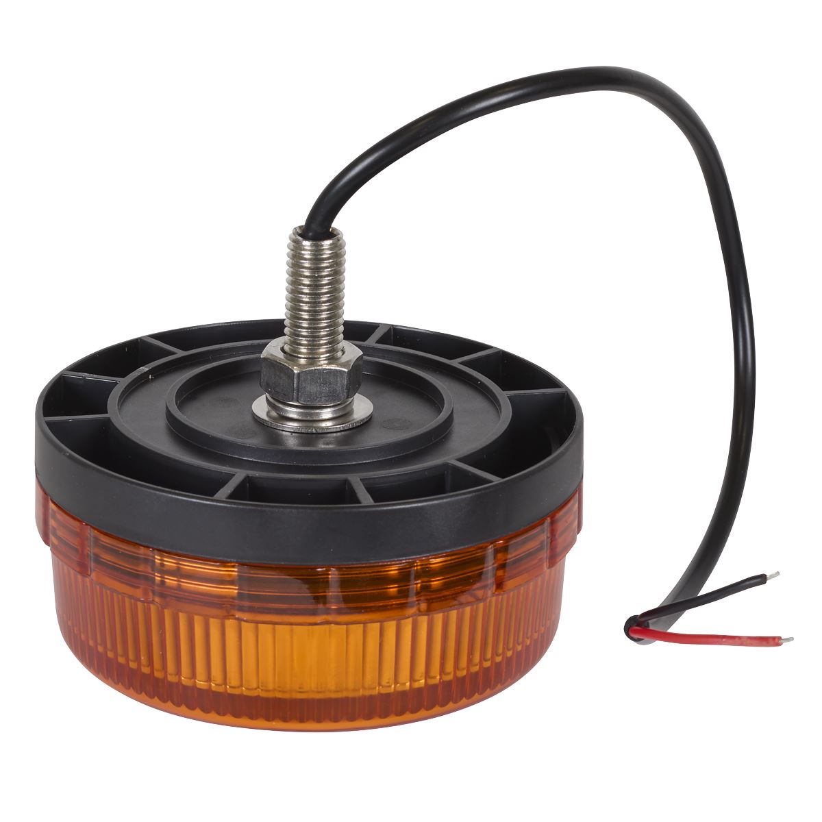 Sealey SMD LED Rotating Flashing Warning Beacon with 12mm Bolt Fixing 12V/24V