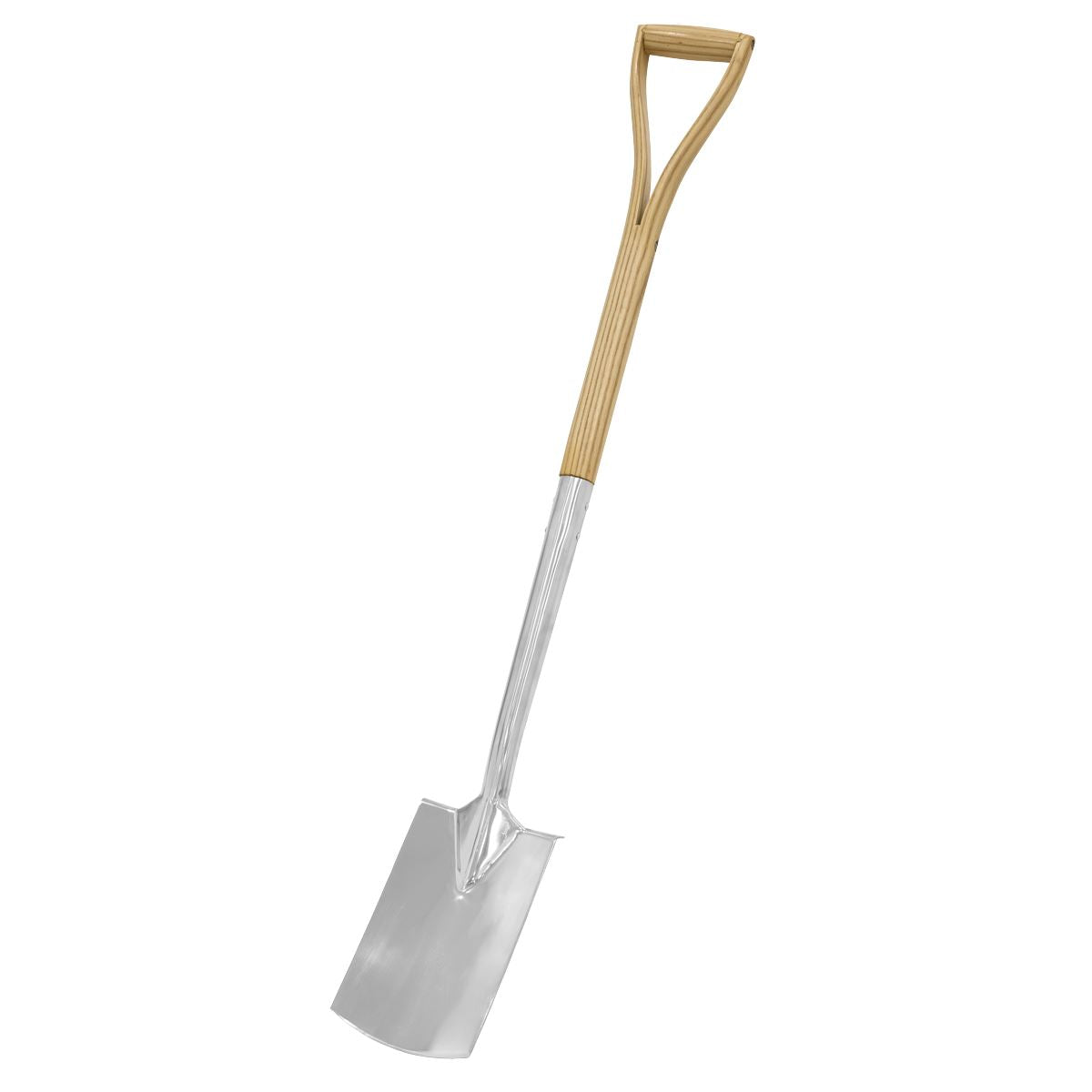 Sealey Premier Border Spade with Ash Y Handle & Stainless Steel Blade GTWH017