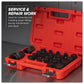 Sealey Impact Socket & Bit Set, 3/4"Sq & 1"Sq Drive 23pc SX054