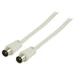 (Disc) Glaxio Coax antenna cable coax male to coax male 3m white VLSP40200W30 LL IG1.LL.250 Stocked