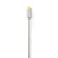 Nedis USB 2.0 Cable Type-C Male to Micro B Male 3m Aluminium CCTB60650AL30