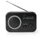 Nedis FM Radio Portable AM/FM Battery Powered/Mains Powered Analogue 1.8W - RDFM1330GY