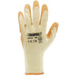 Draper 82751 Pack of Ten Orange Heavy Duty Latex Coated Work Gloves - ExtraLarge