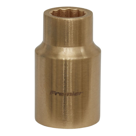 Sealey Socket 11mm 1/2"Sq Drive - Non-Sparking WallDrive NS044