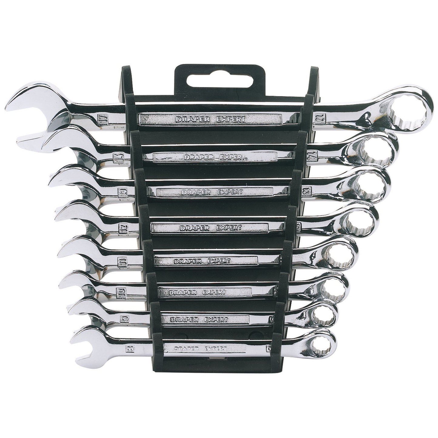 Draper 1x Expert 8 Piece Hi-Torq Metric Combination Spanner Set Tool 64604
