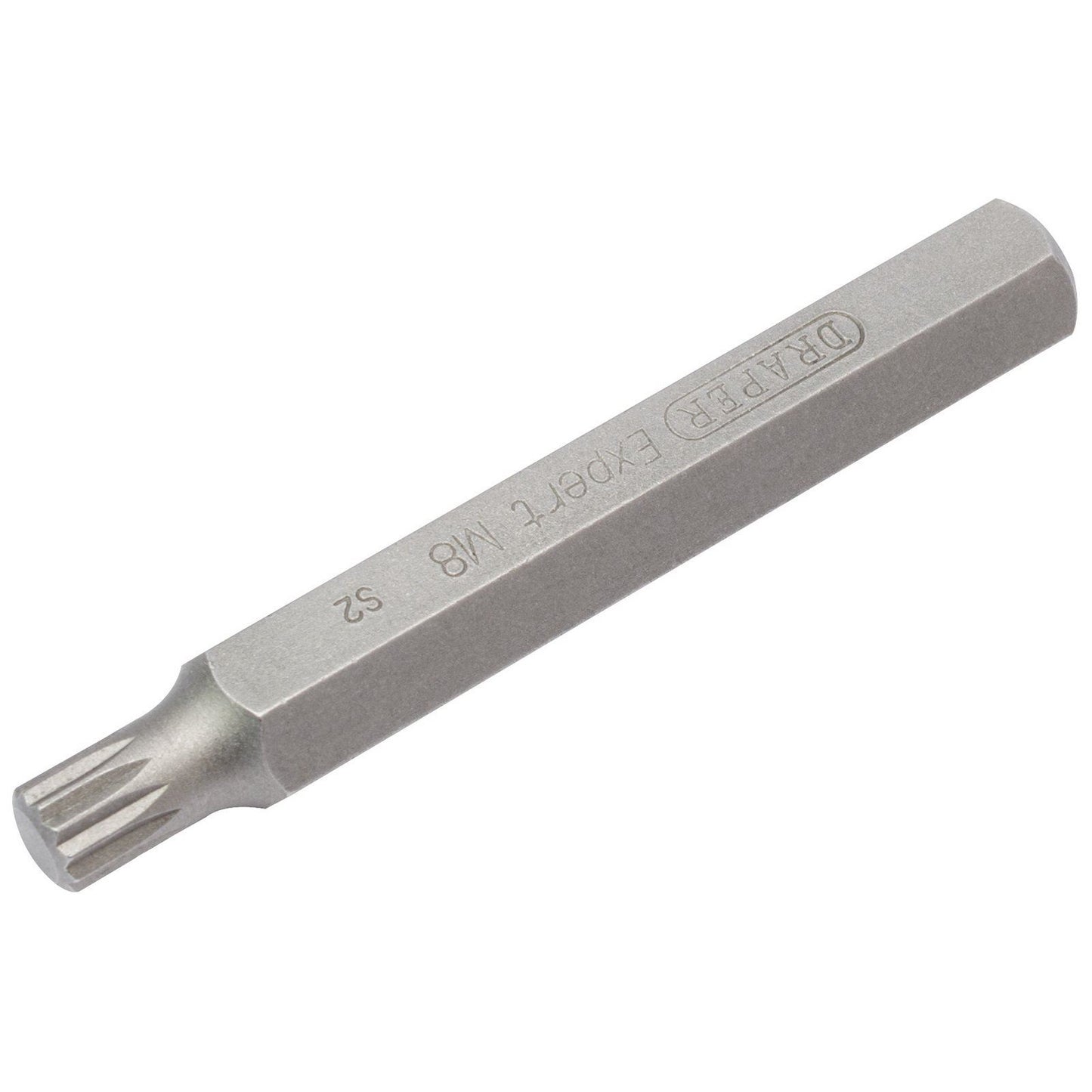 1x Draper Expert M8 x 75mm XZN 10mm Insert Bit For Mechanics Bit Sets - 33346