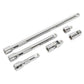 Sealey Wobble/Rigid Extension Bar, Adaptor & UJ Set 6pc 3/8"Sq Dr AK7690