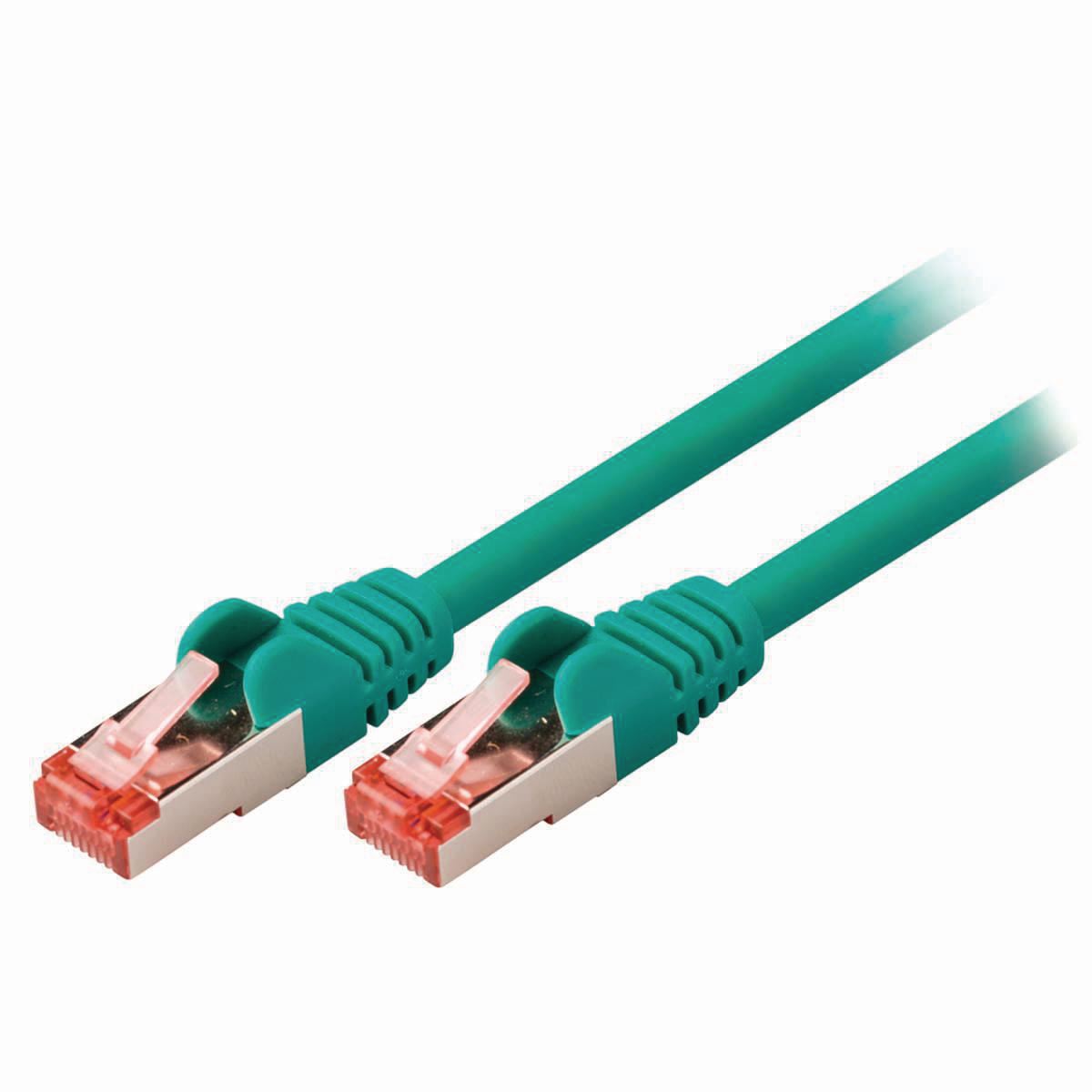 Nedis Cat 6 S/FTP Network Cable RJ45 Male to RJ45 Male 5m Green CCGP85221GN50