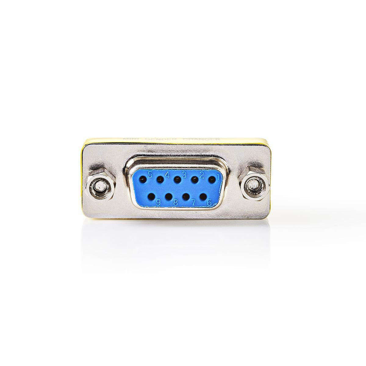 Nedis D-Sub Coupler D-Sub 9-Pin Female to D-Sub 9-Pin Female Metal CCGP52810ME