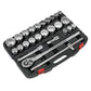 Sealey Socket Set 26pc 3/4"Sq Drive 12-point WallDrive AK2584