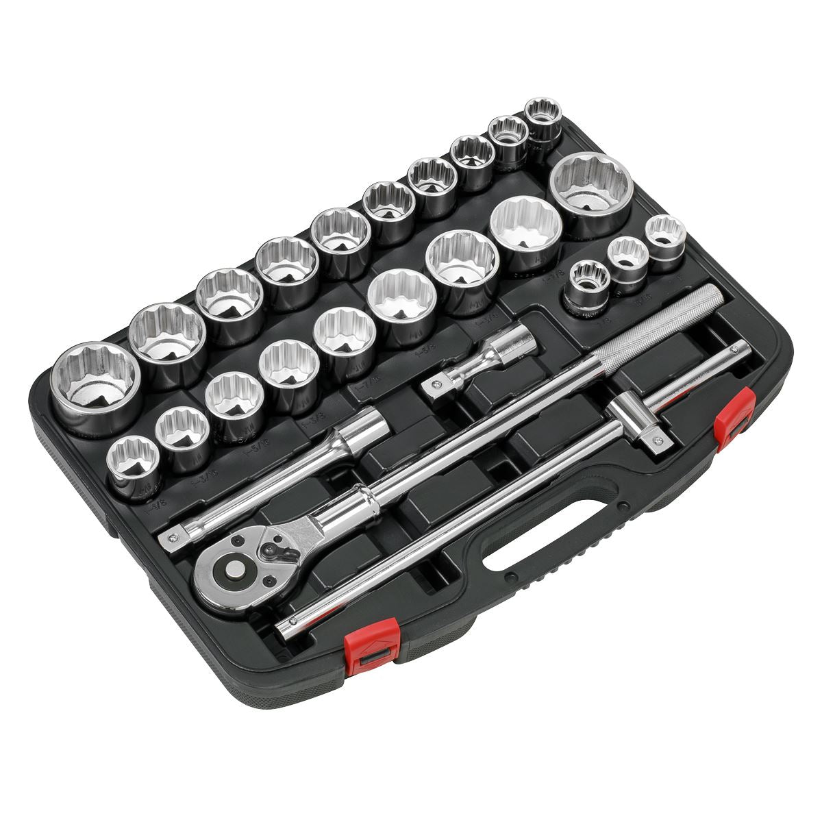 Sealey Socket Set 26pc 3/4"Sq Drive 12-point WallDrive AK2584