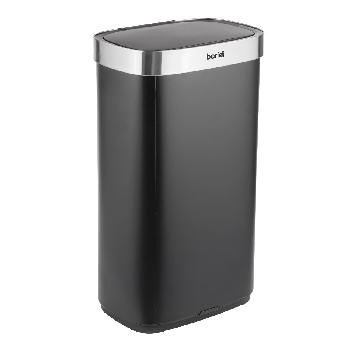 Baridi Sensor Bin 80L - Black/Stainless Steel DH283