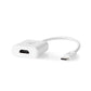 Nedis USB Type-C Adapter Cable Type-C Male to HDMI Female 0.2m (White) - CCGB64651WT02