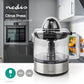 Nedis Citrus Juicer Press 30W 0.8L Lime, Lemon, Orange Squeezer Black - KAJC110CBK