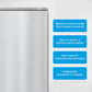 Sealey Baridi 60cm Splashback for Cooker Hoods, Extractor Fans, Range Hoods, Stainless Steel DH193
