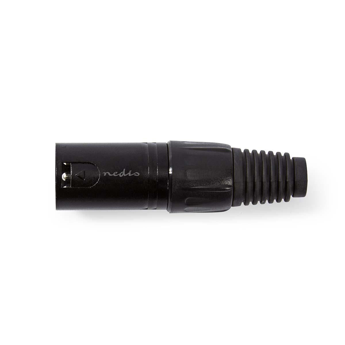 Nedis XLR Connector XLR 3-pin Male Black COTP15900BK