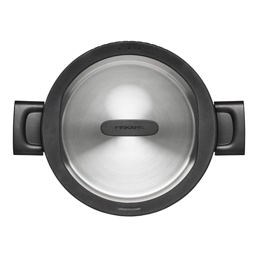 Fiskars HF Steel?casserole 5L/22cm w/lid