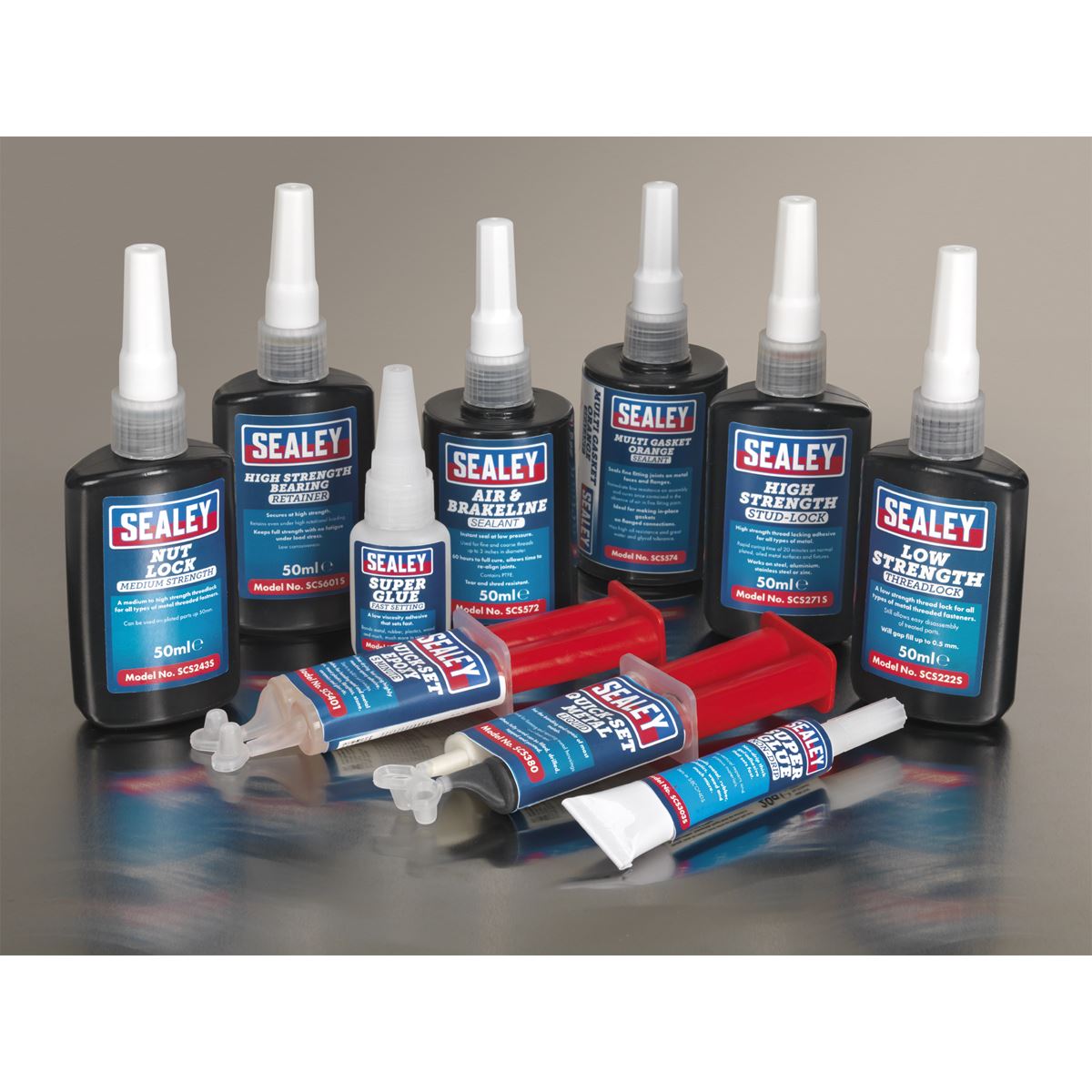 Sealey Adhesive & Sealant Kit 10pc SCSKIT1