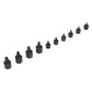 Sealey Low Profile TRX-Star* Impact Socket Bit Set 1/4" & 3/8" 10pc AK5526