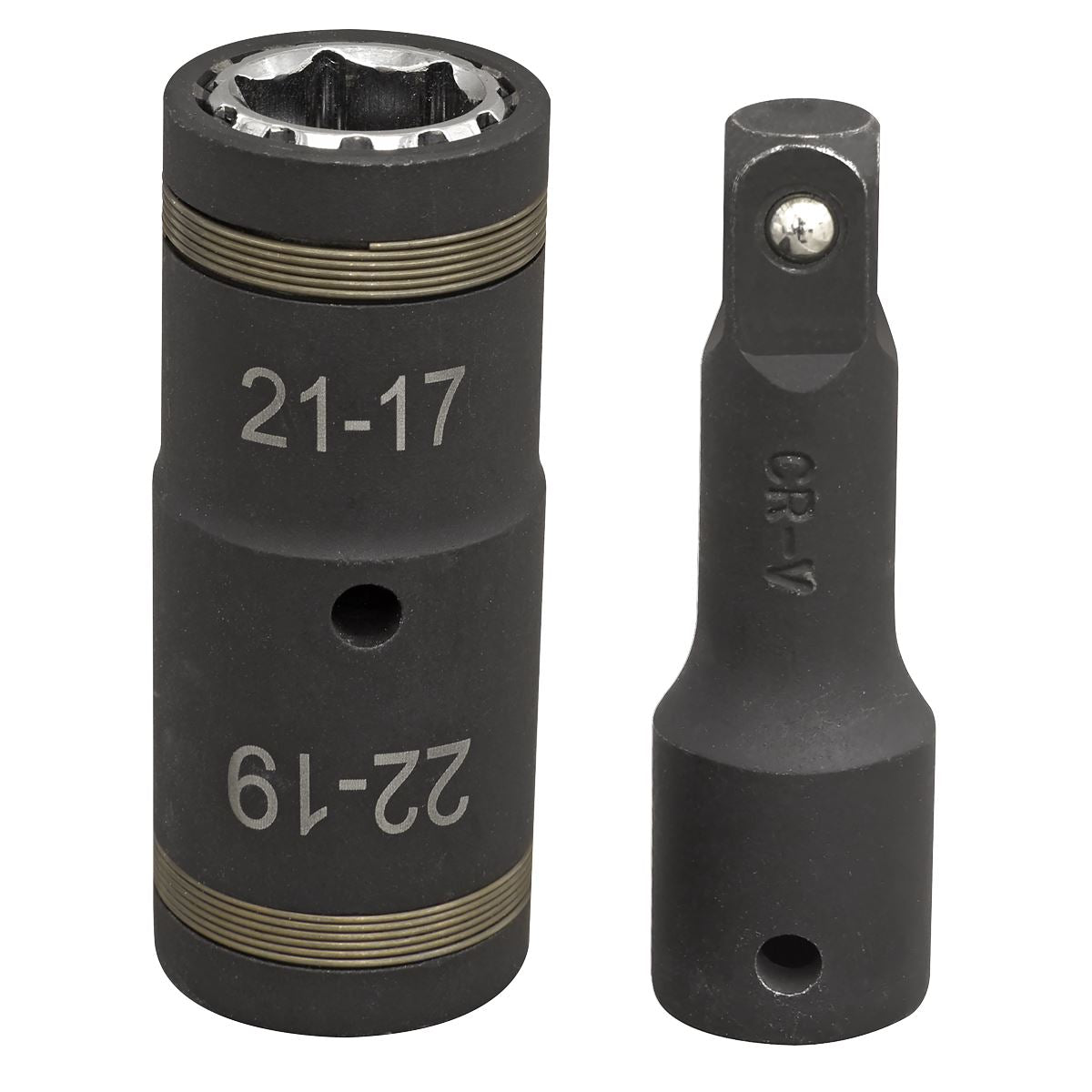 Sealey 4-in-1 1/2"Sq Drive Impact Socket Set 2pc SX1821
