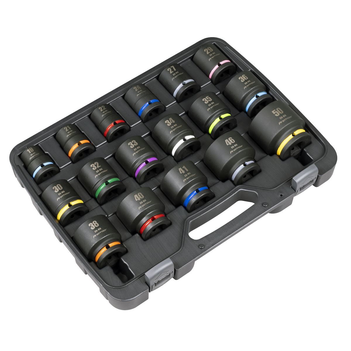 Sealey Premier Impact Socket Set 3/4"Sq Drive 17pc AK8892M