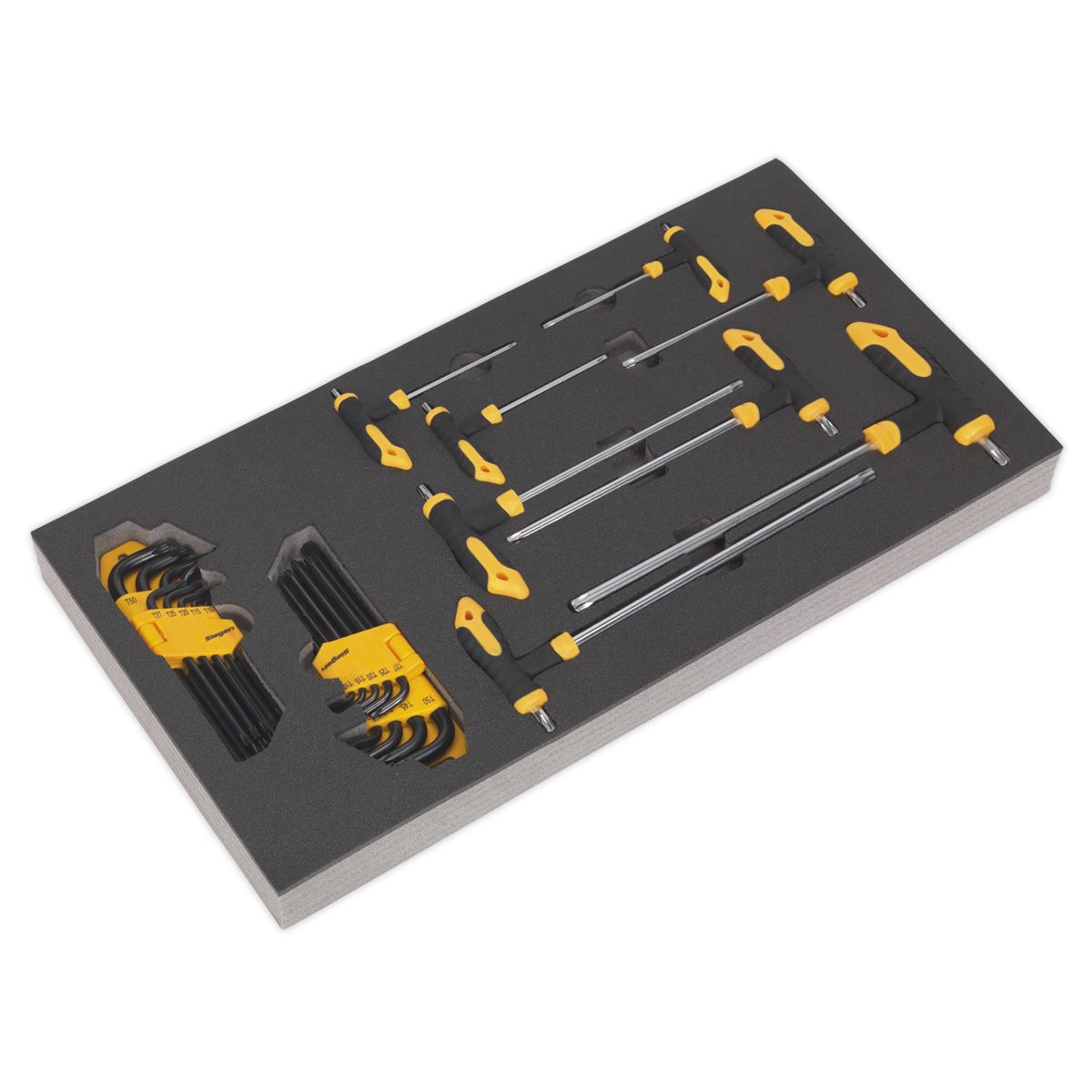 Sealey Tool Tray with T-Handle & Standard TRX-Star* Key Sets 26pc S01135