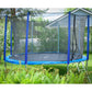 Dellonda 12ft Heavy-Duty Outdoor Trampoline with Safety Enclosure Net DL69