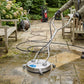 Sealey 18" Surface Cleaner with Dual Handle & Rotating Spray Bar