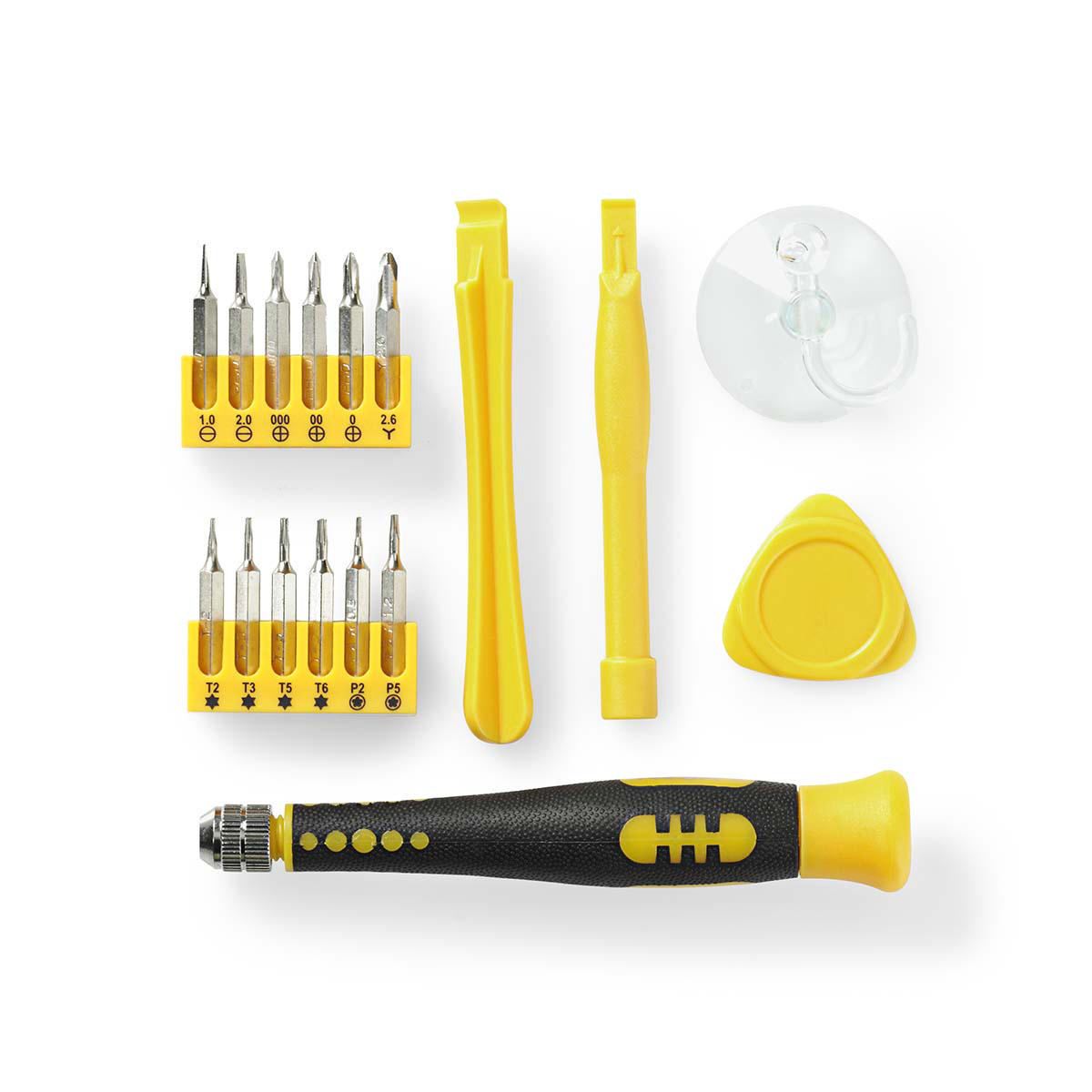 Nedis Toolkit 17-in-1 for PC, Smartphone & Tablet Repair CSTS10017