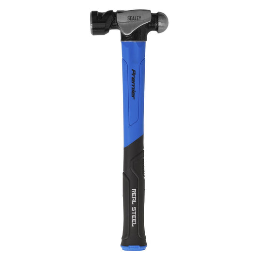 Sealey Ball Pein Hammer with Fibreglass Shaft 32oz BPHG32