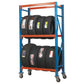 Sealey Two Level Mobile Tyre Rack 200kg Capacity Per Level STR007