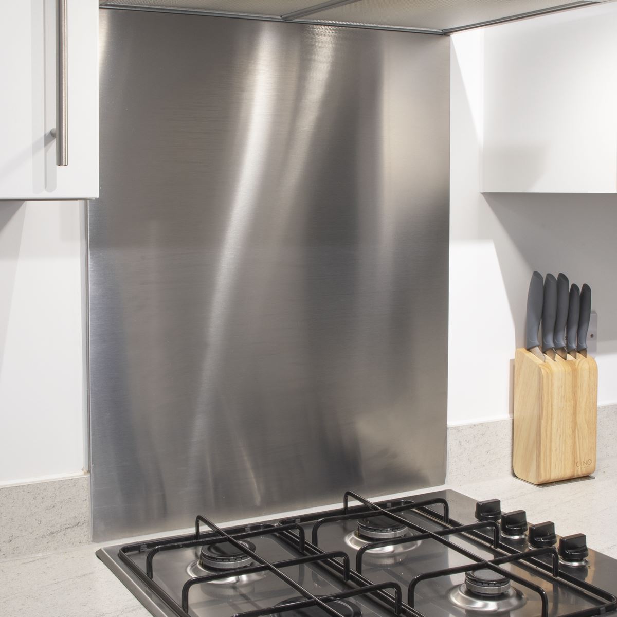 Sealey Baridi 60cm Splashback for Cooker Hoods, Extractor Fans, Range Hoods, Stainless Steel DH193