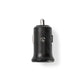 Nedis Car Charger 2.4A 2-outputs USB-A Black CCHAU240ABK
