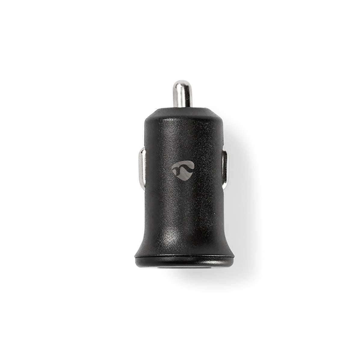 Nedis Car Charger 2.4A 2-outputs USB-A Black CCHAU240ABK