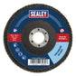 Sealey Flap Disc Zirconium 100mm 16mm Bore 80Grit FD10080