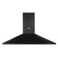 Baridi Cooker Hood, Chimney Style with Carbon Filters 90cm - Black DH59