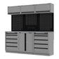 Sealey Superline Pro Black Edition Storage System with Stainless Worktop 2.04m