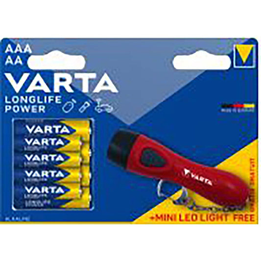 Varta Alkaline Battery AA 1.5 V DC 8-Promotional Blister