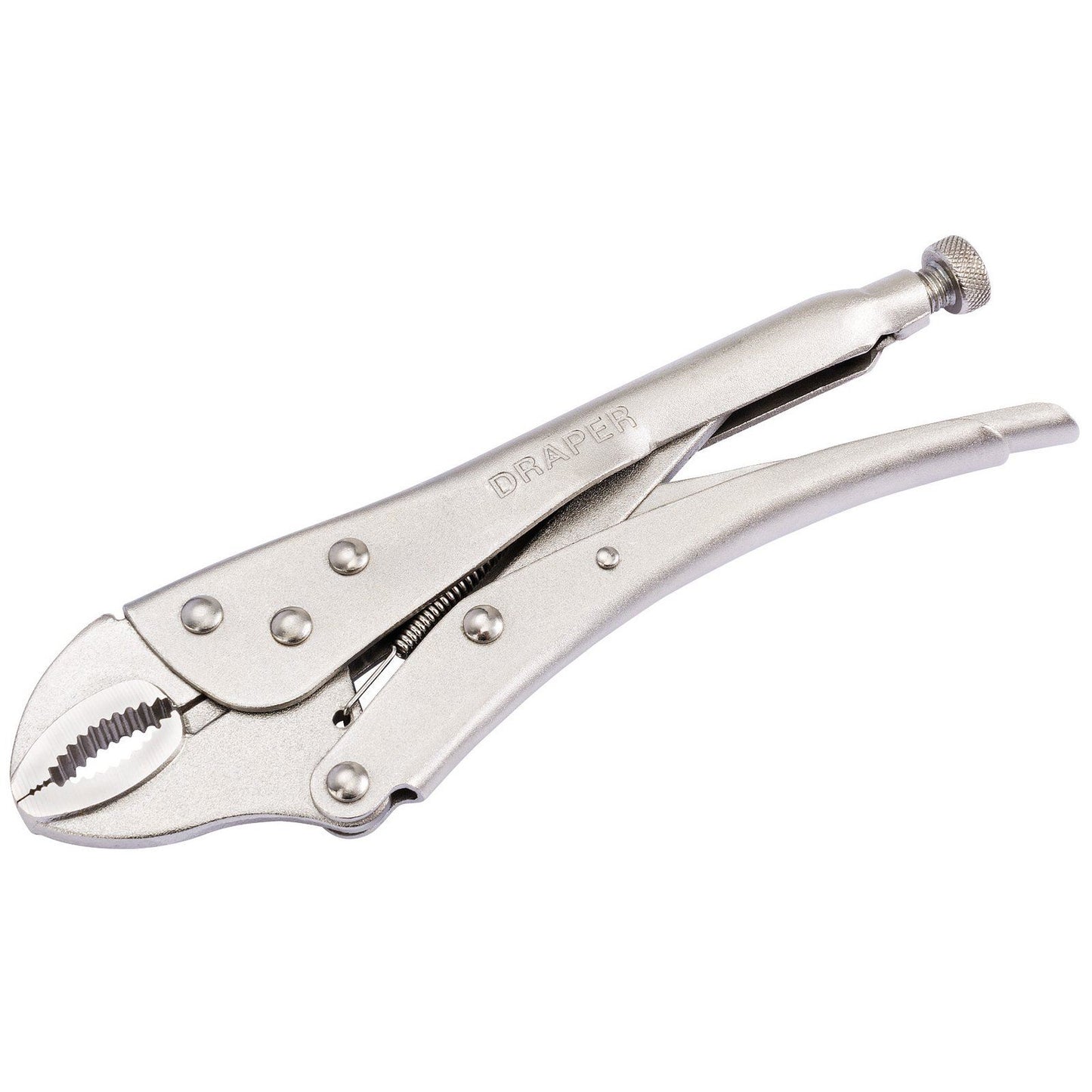 Draper 225mm Curved Jaw Self Grip Pliers -No. 67823