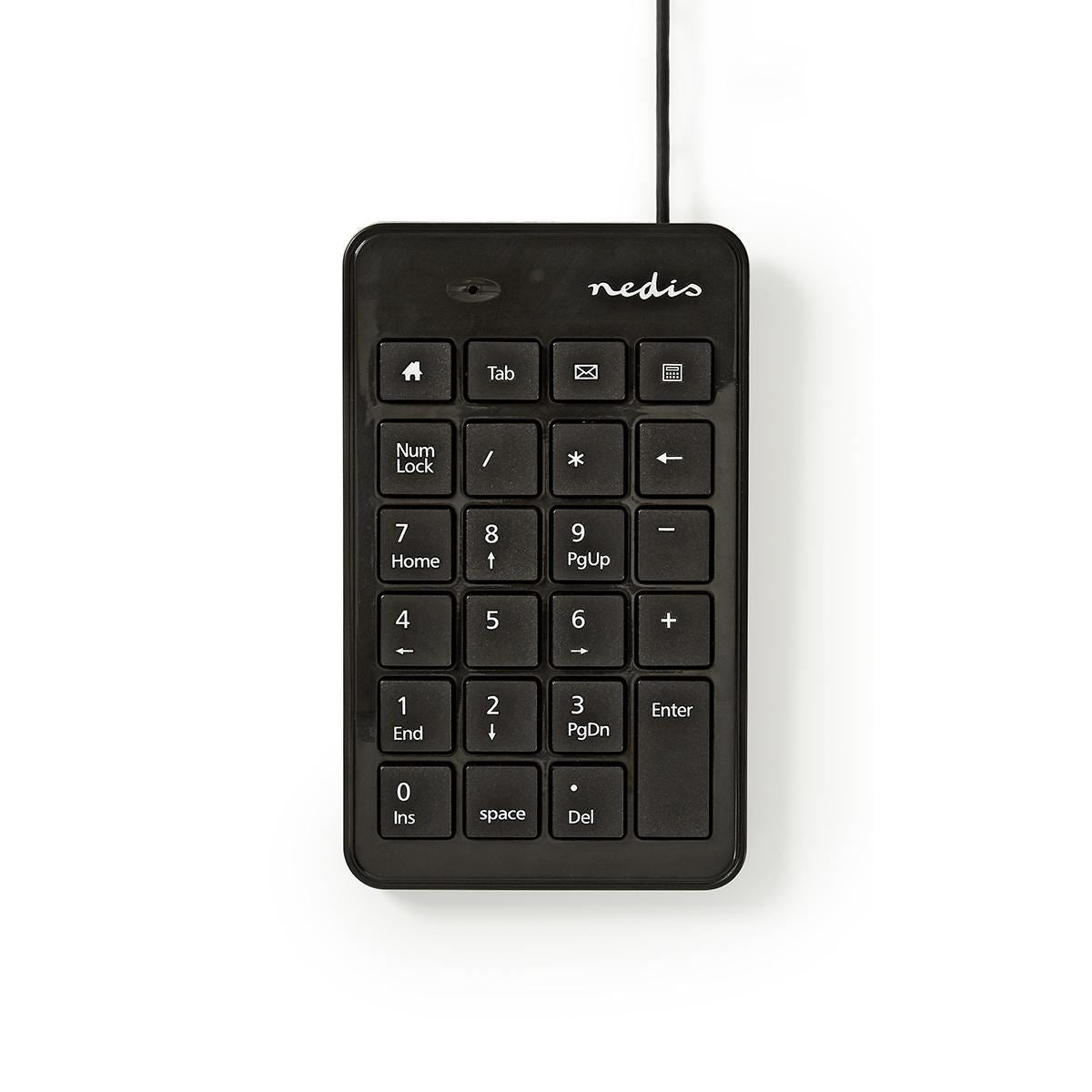 Nedis Wired Numeric Keypad USB Black KBNM100BK