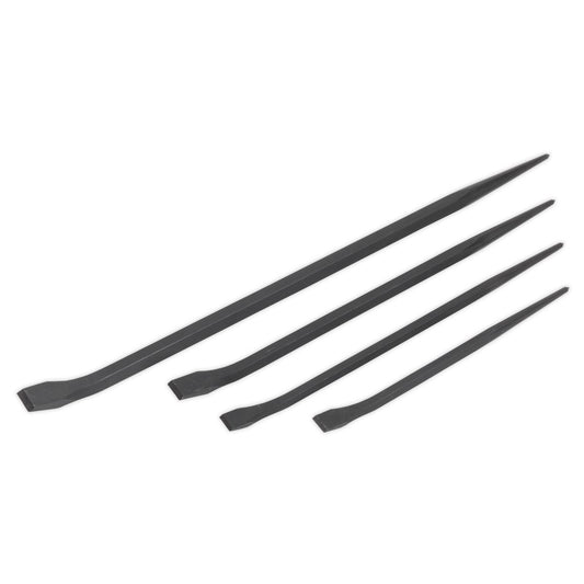 Sealey Pry Bar Set 4pc 300, 400, 450, 600mm AK881