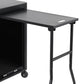 Dellonda BBQ/Plancha Workstation Trolley/Cupboard/Extension Table/Utensil Hooks