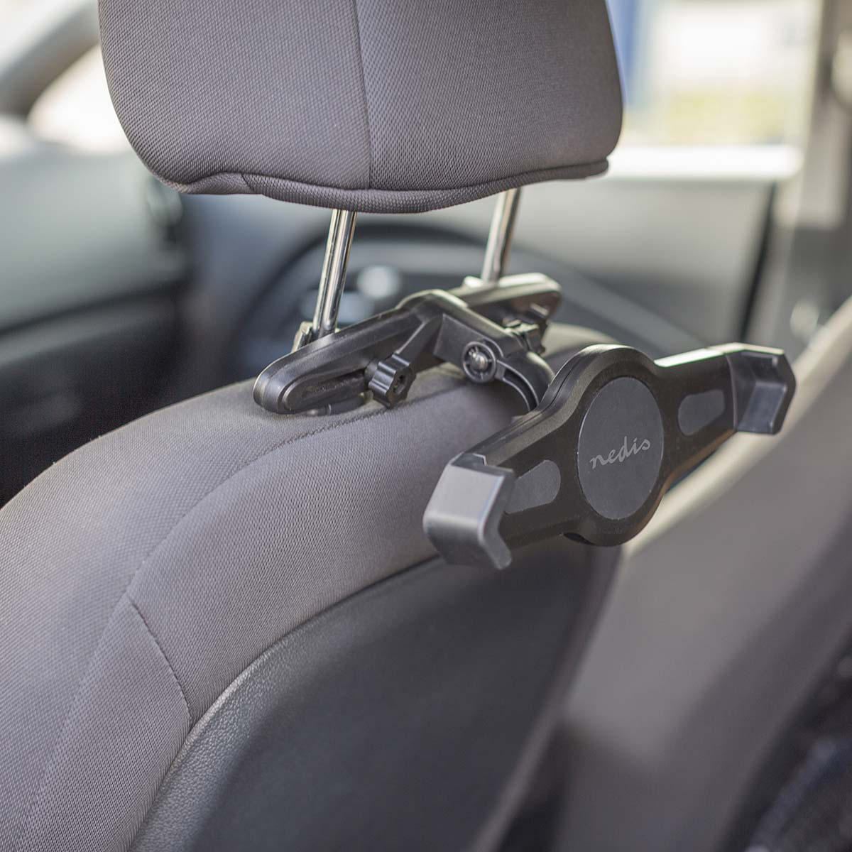 Nedis Tablet Car Mount up to 12" Window & Headrest TCMT300BK