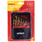 Amtech 19 Piece Titanium Nitrade Drill Bit Set 1 10 mm+Storage Case Diy - F1140