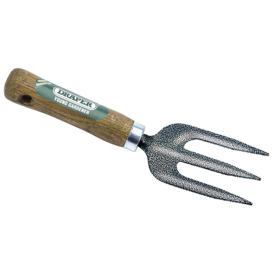 Draper 20697 Young Gardener Childrens Weeding Fork Carbon Steel Garden Tool
