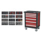 Sealey Rollcab 6 Drawer with Ball-Bearing Slides + 298pc Tool Kit AP2406TBTC01